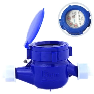 Đồng hồ nước sạch VNEC thân nhựa