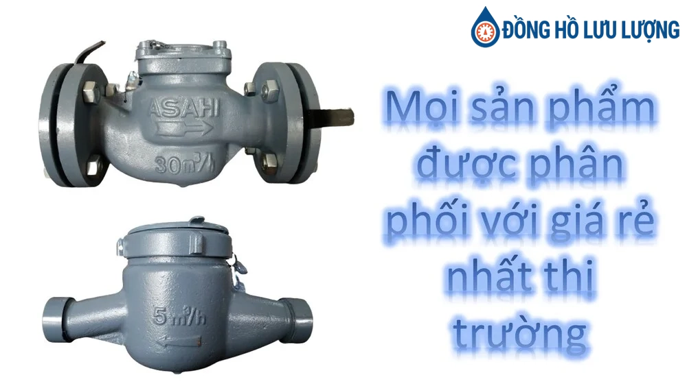 Đồng hồ nước Asahi