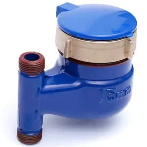 Đồng hồ đo nước bằng sắt dạng đứng