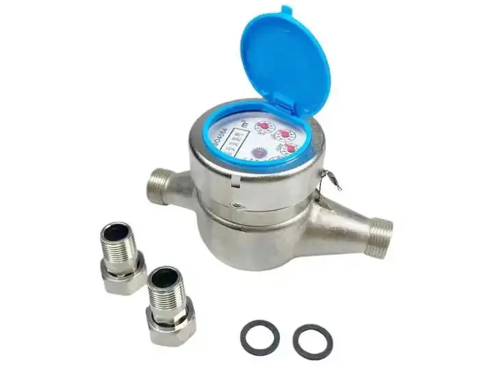 Đồng hồ đo nước nóng/lạnh bằng thép không gỉ