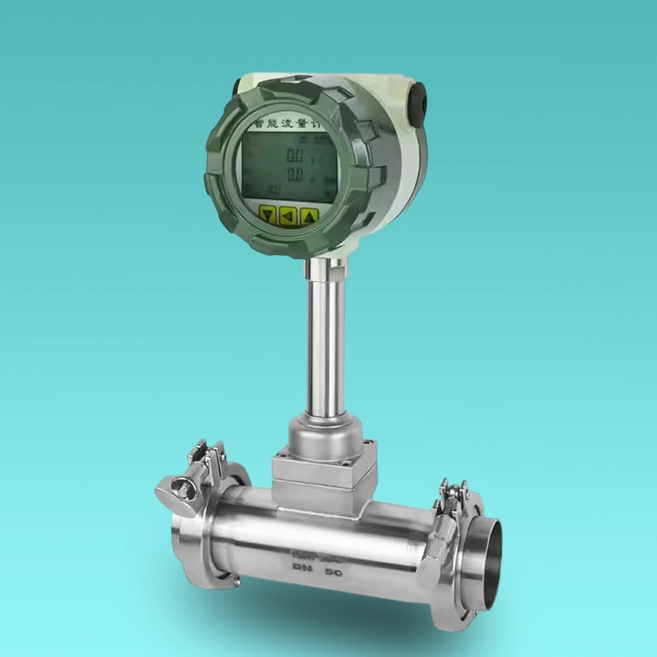 Đồng hồ đo lưu lượng Vortex dạng clamp