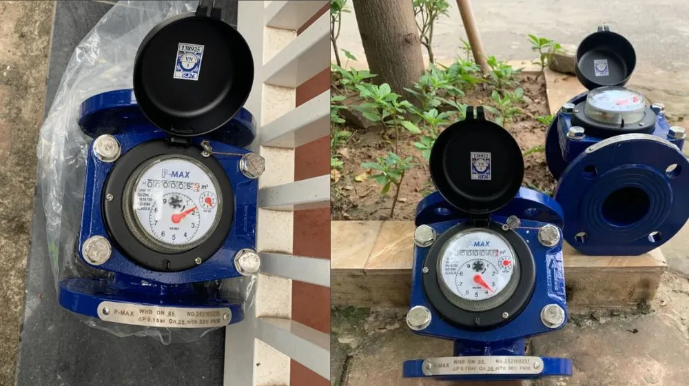 Đồng hồ đo nước Pmax mặt bích