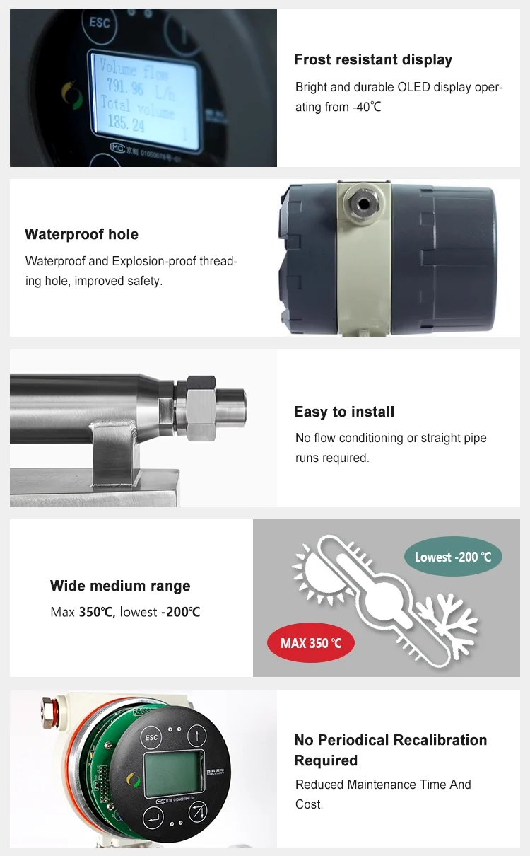 Ưu điểm của đồng hồ đo lưu lượng dầu diesel Coriolis