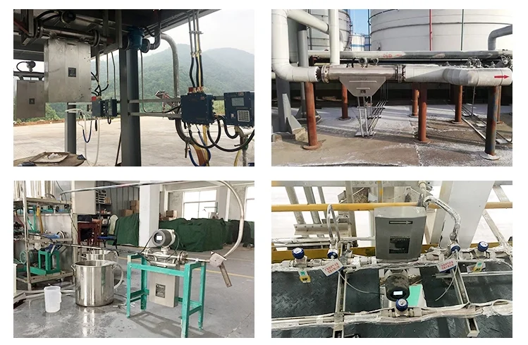 Ứng dụng đồng hồ đo lưu lượng dầu diesel Coriolis vào đường ống