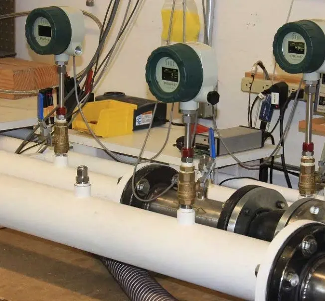Ứng dụng đồng hồ lưu lượng khối nhiệt khí gas vào đường ống