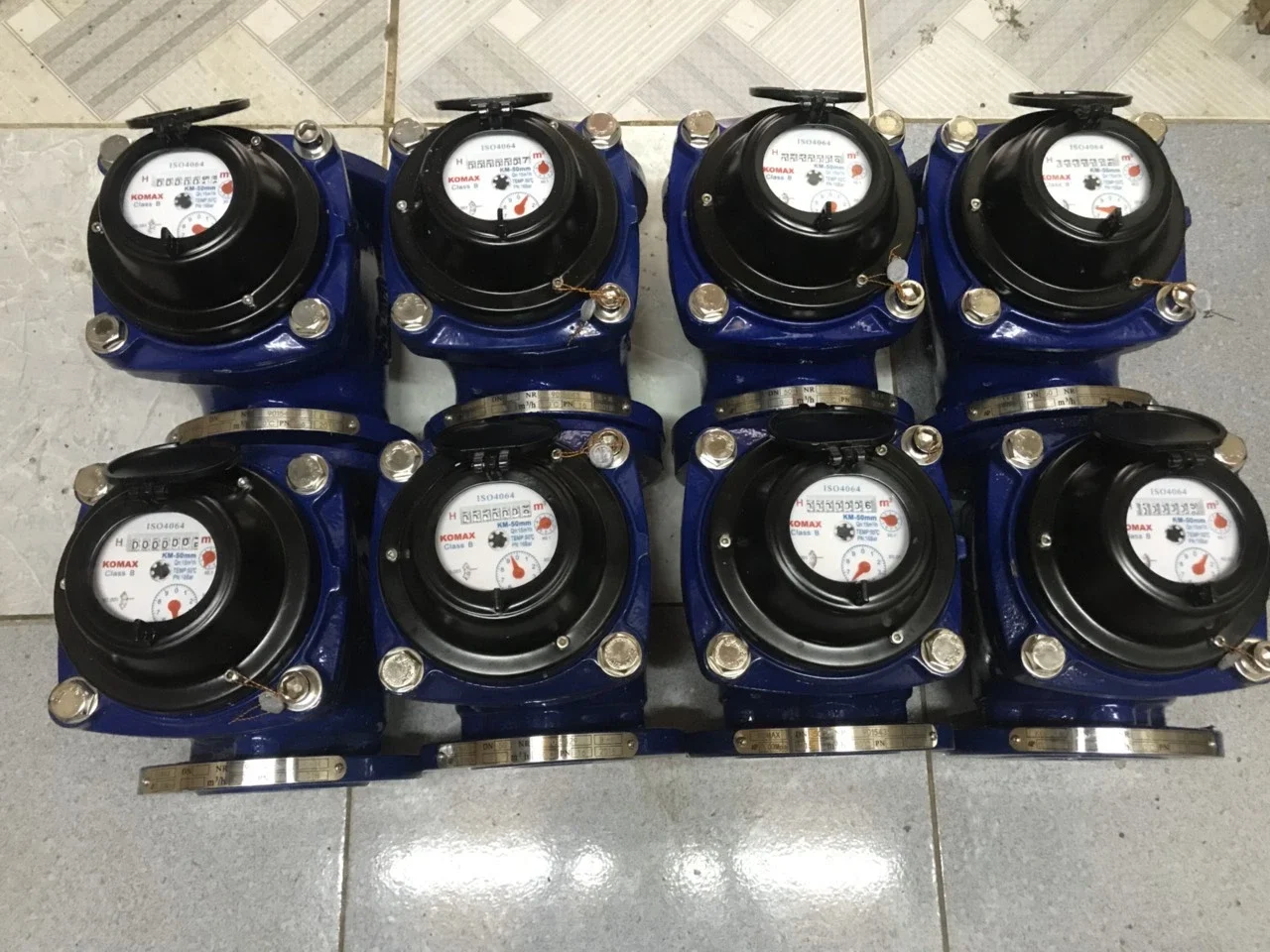 Đồng hồ Komax mặt bích