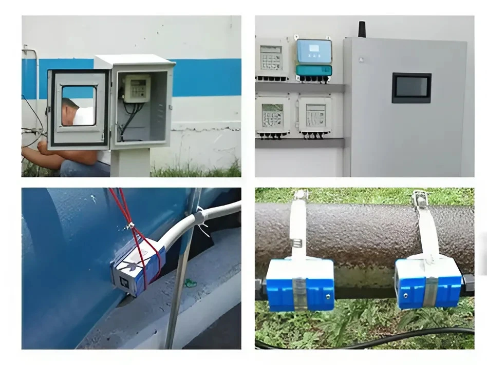 Ứng dụng đồng hồ đo lưu lượng siêu âm cầm tay vào đường ống