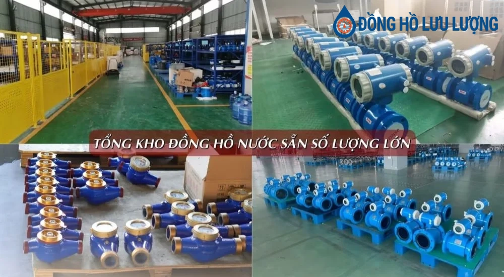 ĐHĐLL - Kho hàng đồng hồ đo nước lớn nhất Việt Nam