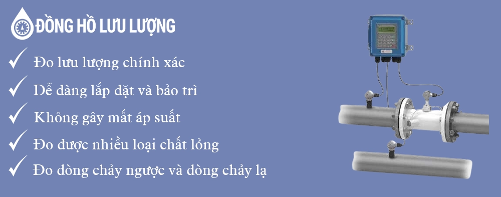 Tính năng nổi bật của đồng hồ đo lưu lượng siêu âm dạng Pipe