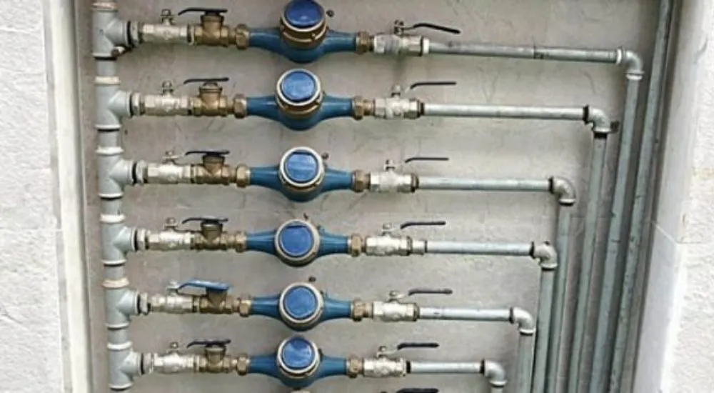 Ứng dụng đồng hồ Fuda LXSG nối ren vào đường ống