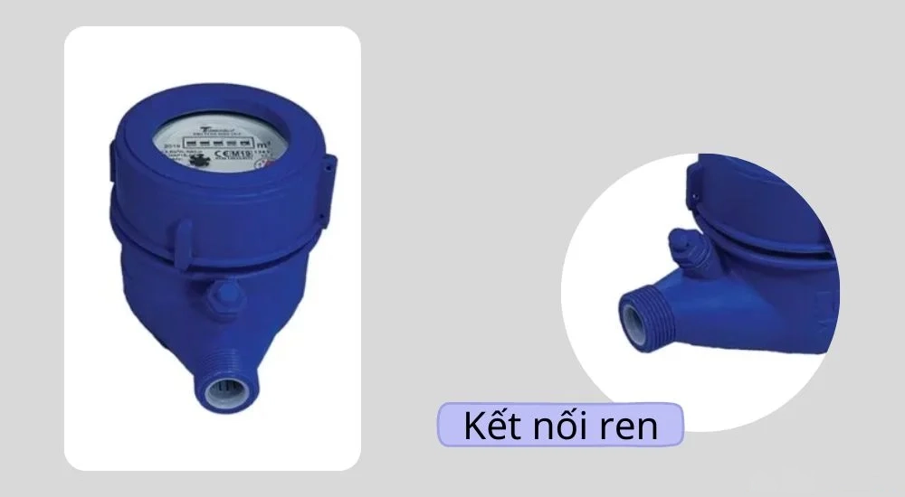 Kết nối ren tiện lợi