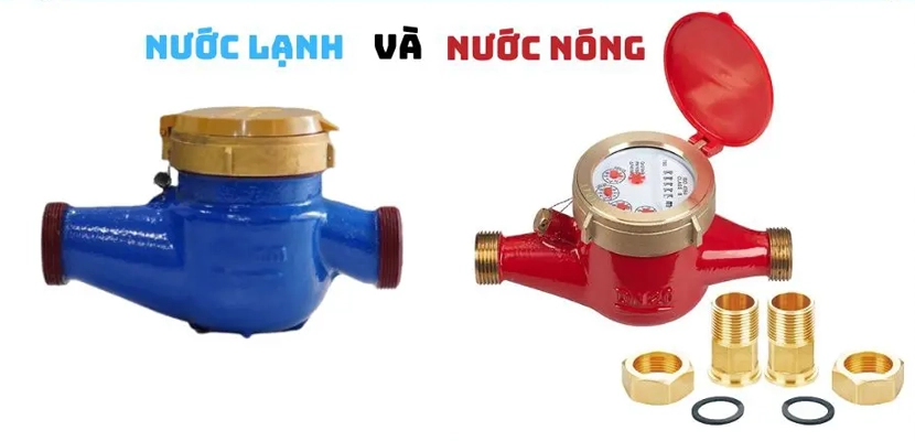 Đồng hồ Fuda LXS nối ren