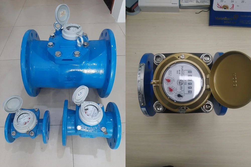 Đồng hồ Powogaz Metcon lắp bích