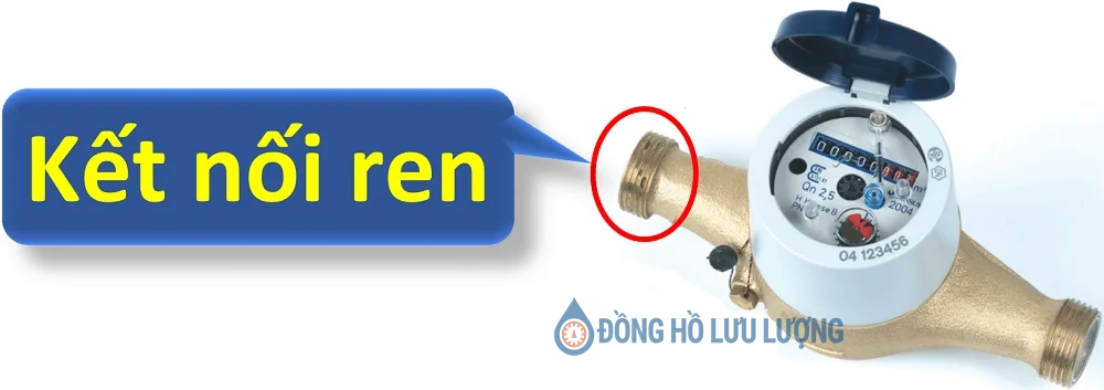 Lợi ích của kết nối ren được trang bị trên đồng hồ Sensus nối ren