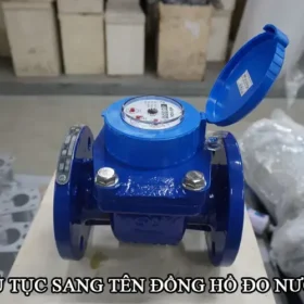 Thủ tục sang tên đồng hồ nước