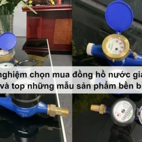 Kinh nghiệm chọn đồng hồ nước gia đình