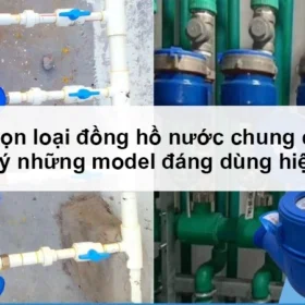 Đồng hồ nước chung cư