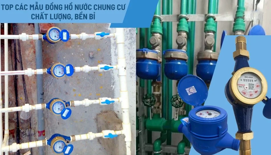 Giới thiệu về đồng hồ nước chung cư