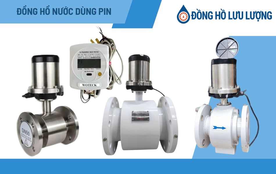Đồng hồ nước dùng pin