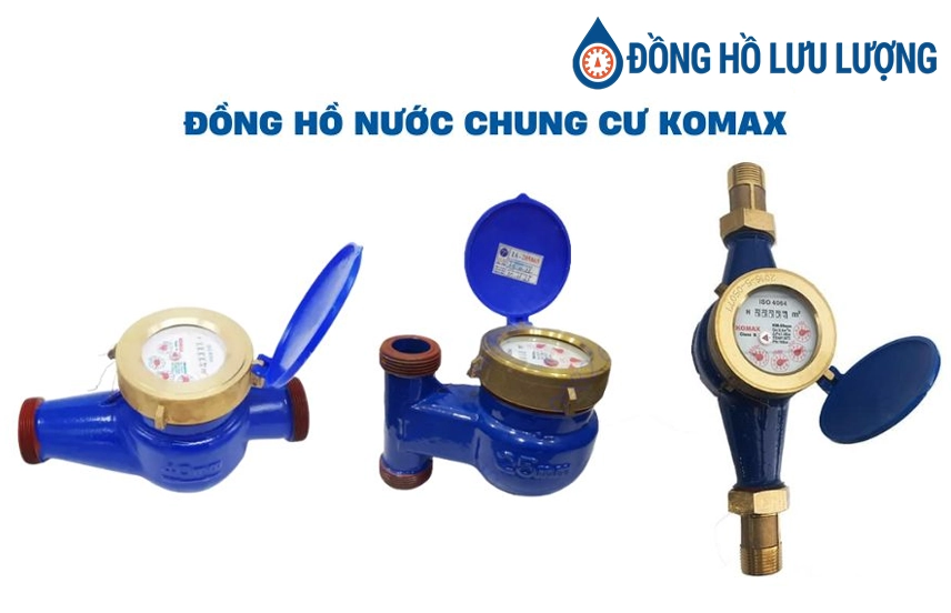Đồng hồ nước chung cư Komax