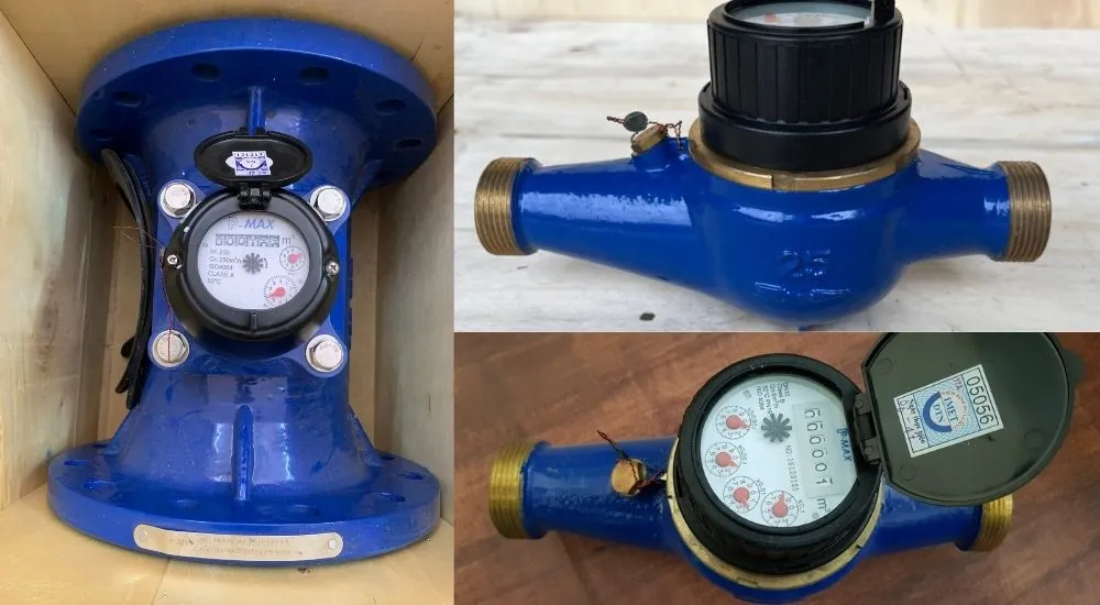 Giới thiệu chung về đồng hồ nước Pmax