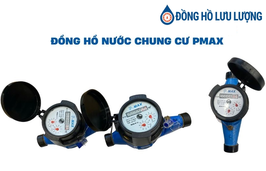 Đồng hồ nước chung cư Pmax