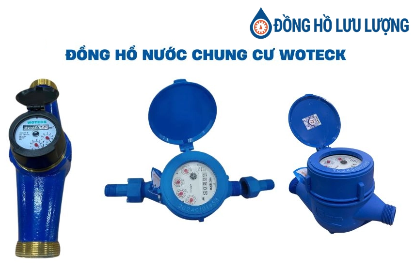 Đồng hồ nước chung cư Woteck