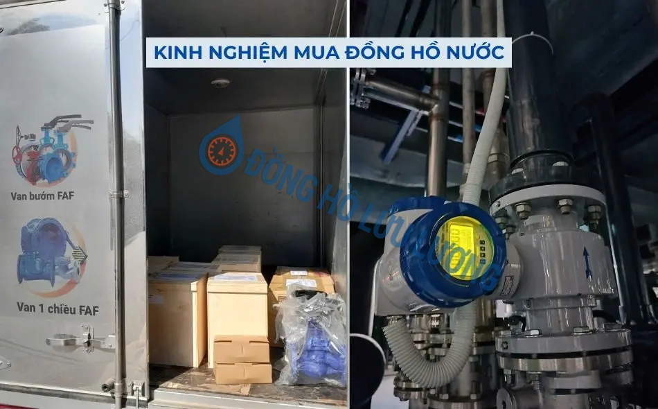 Hướng dẫn chọn kích thước đồng hồ nước phù hợp