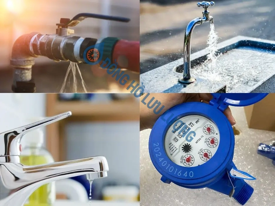 Một số nguyên nhân đồng hồ nước tăng đột biến