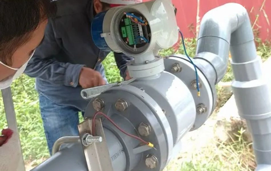 Lắp máy bơm sau đồng hồ nước đúng quy định và chuẩn kỹ thuật
