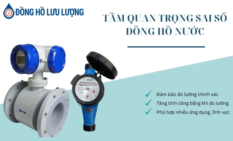 Khi đồng hồ nước sai số quá cao gây hậu quả gì?