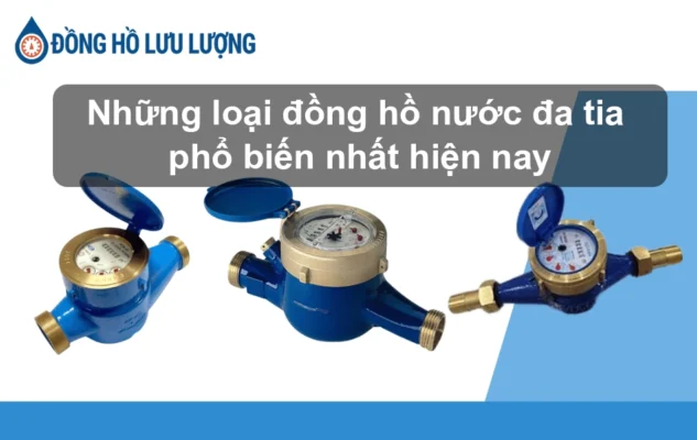 Những loại đồng hồ nước đa tia phổ biến nhất hiện nay
