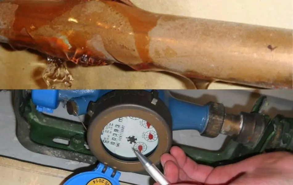 Vòi khóa rò rỉ nước có làm đồng hồ nước quay không?