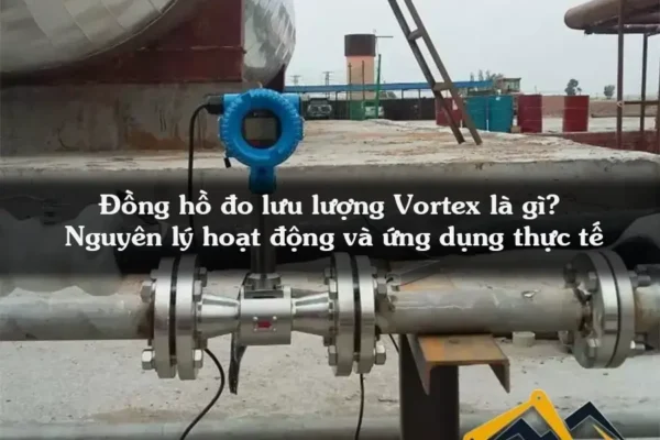Đồng hồ đo lưu lượng Vortex là gì? Nguyên lý hoạt động và ứng dụng thực tế