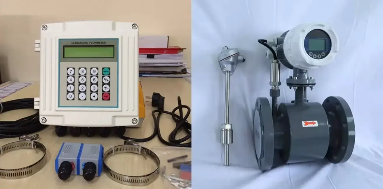 Đồng hồ siêu âm và đồng hồ điền từ