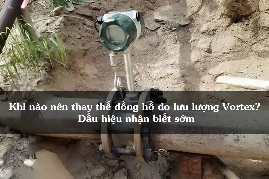 Khi nào nên thay thế đồng hồ đo lưu lượng Vortex? Dấu hiệu nhận biết sớm