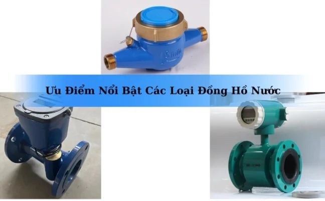 Những ưu điểm nổi bật của các dòng đồng hồ nước đang được sử dụng hiện nay