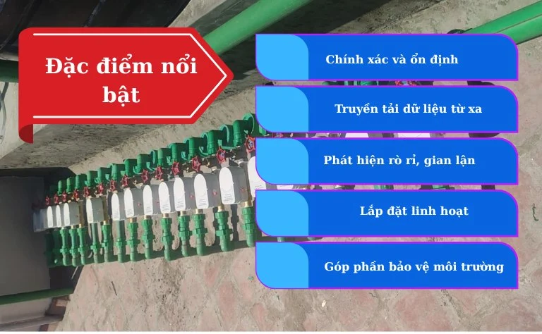 Những đặc điểm nổi bật của đồng hồ nước thông minh