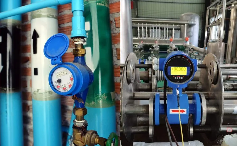 Nên chọn đồng hồ nước dạng cơ hay đồng hồ nước điện tử?