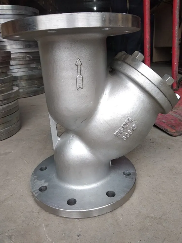 Lọc Y thép lắp bích