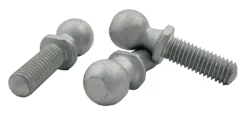 Bu lông đầu bi thép mạ kẽm