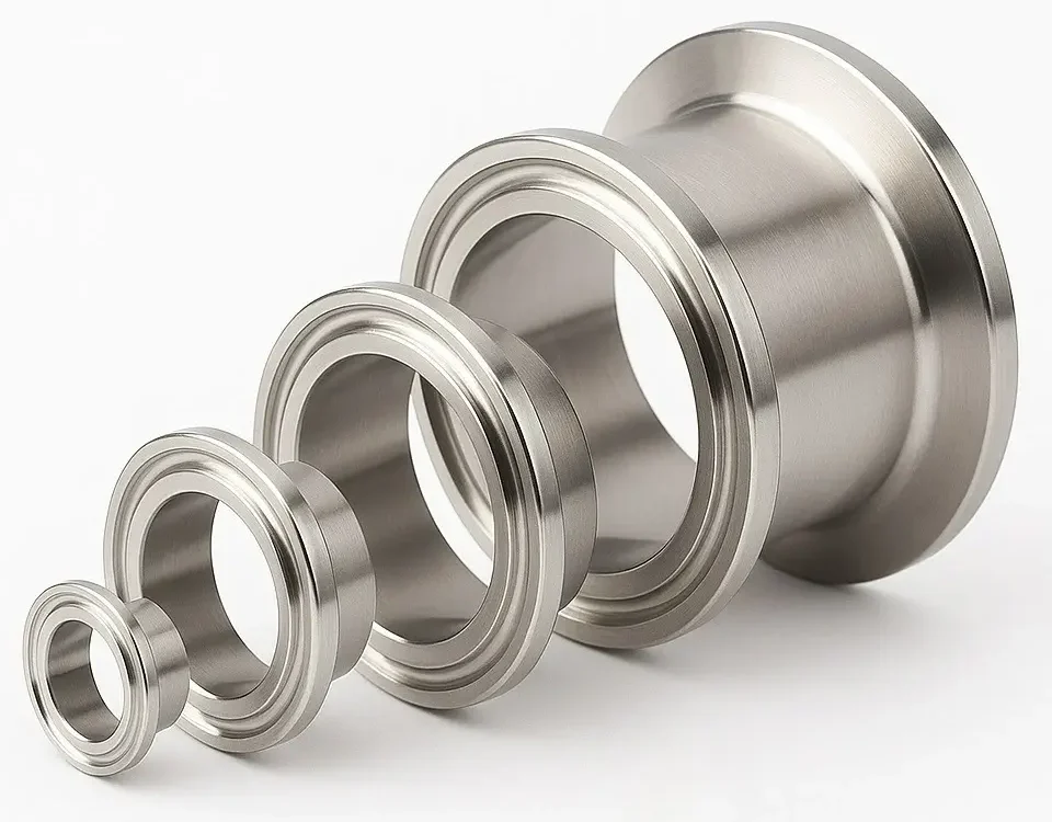 Mặt bích inox vi sinh clamp