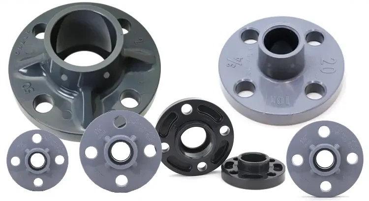 Hình ảnh mặt bích nhựa PVC